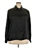 Yves St. Clair Black Long Sleeve Blouse Size 18 - photo 1