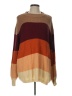 Amaryllis Color Block Brown Pullover Sweater Size L - photo 1