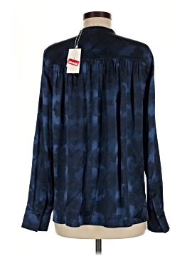 Vince. Long Sleeve Silk Top (view 2)