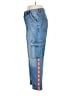 Johnny Was Solid Aztec Or Tribal Print Blue Jeans Size 32 waist - photo 5