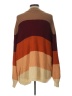 Amaryllis Color Block Brown Pullover Sweater Size L - photo 2