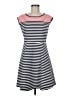 Draper James Stripes White Casual Dress Size M - photo 1