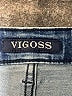Vigoss 100% Cotton Blue Denim Shorts Size 3 - photo 3