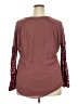 Knox Rose Tweed Burgundy Pullover Sweater Size XXL - photo 2
