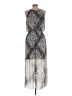 En Focus Studio 100% Polyester Paisley Black Cocktail Dress Size 12 - photo 2