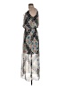 En Focus Studio 100% Polyester Paisley Black Cocktail Dress Size 12 - photo 5