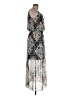 En Focus Studio 100% Polyester Paisley Black Cocktail Dress Size 12 - photo 4