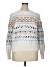 Ann Taylor LOFT Argyle White Pullover Sweater Size XL - photo 1