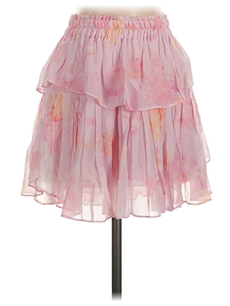 Pre-owned Loveshackfancy Casual Skirt In Pink