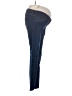 Old Navy - Maternity Chevron-herringbone Blue Jeans Size 2 - photo 4