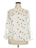 Anthology 100% Polyester Polka Dots Ivory Long Sleeve Blouse Size 18 - photo 1