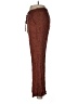 Paper Crane 100% Rayon Animal Print Brown Casual Pants Size M - photo 5