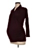Seraphine Burgundy Long Sleeve Top Size 6 - photo 1