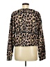 Zara Basic Animal Print Brown Pullover Sweater Size M - photo 2