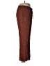 Paper Crane 100% Rayon Animal Print Brown Casual Pants Size M - photo 4