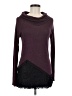 Vanity Burgundy Long Sleeve Turtleneck Size M - photo 1
