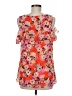 CAbi 100% Polyester Orange Short Sleeve Blouse Size M - photo 2