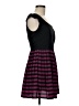 Unbranded 100% Polyester Plaid Purple Casual Dress Size M - photo 4