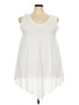 Ellos White Tank Top Size 22 - photo 1