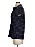 Aria Polka Dots Blue Short Sleeve Blouse Size S - photo 5