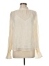 Do & Be 100% Polyester Ivory Long Sleeve Blouse Size M - photo 1