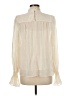 Do & Be 100% Polyester Ivory Long Sleeve Blouse Size M - photo 2