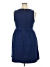 Forever 21 Plus Solid Blue Casual Dress Size 2X Plus - photo 2