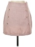 Unbranded 100% Polyester Tweed Pink Casual Skirt Size S - photo 1