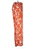 Unbranded 100% Polyester Print Orange Casual Pants Size L - photo 4
