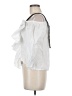 Pinko 100% Cotton White Sleeveless Blouse Size 6 - photo 5