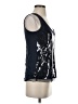 J.Crew Collection Silver Sleeveless Top Size XS - photo 4