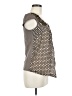 Weekend Max Mara Silver Sleeveless Blouse Size M - photo 4