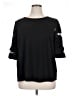 Adrianna Papell Black 3/4 Sleeve Top Size 1X - photo 1