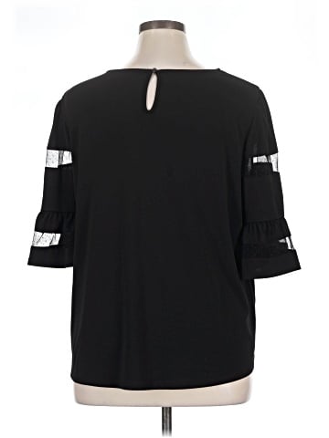 Adrianna Papell 3/4 Sleeve Top (view 2)
