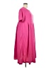 Unbranded 100% Polyester Solid Pink Casual Dress Size XXL - photo 4