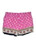 Ann Taylor LOFT Paisley Pink Shorts Size XS - photo 2