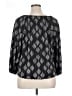Chico's 100% Polyester Black 3/4 Sleeve Blouse Size XL (3) - photo 2