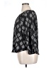 Chico's 100% Polyester Black 3/4 Sleeve Blouse Size XL (3) - photo 5