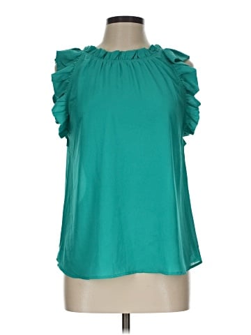 Blu Pepper Sleeveless Blouse (view 1)
