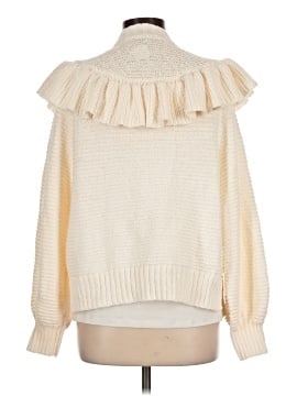 Madewell Ruffle Cardigan Sweater (view 2)