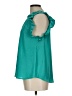 Blu Pepper 100% Polyester Teal Sleeveless Blouse Size L - photo 5