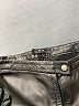 BCBGMAXAZRIA Black Leather Pants Size 0 - photo 7