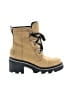 Sorel Tan Ankle Boots Size 5 - photo 1