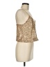 Zara Gold Sleeveless Top Size M - photo 4