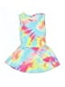 Unbranded Tie-dye Blue Dress Size 2 (estimated) - photo 1