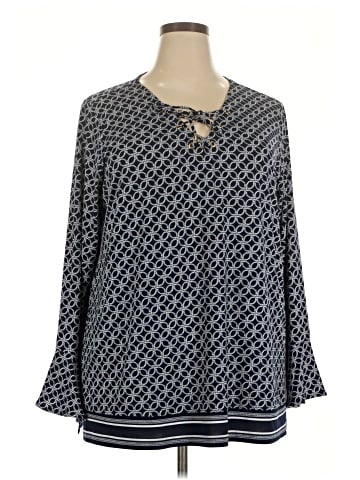 MICHAEL Michael Kors Long Sleeve Blouse (view 1)