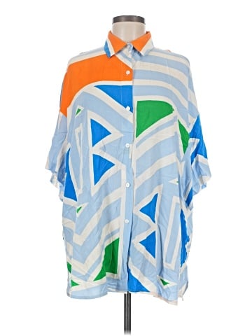 Talula 3/4 Sleeve Button-Down Shirt (view 1)