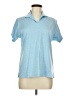 Page & Tuttle Blue Short Sleeve Top Size L - photo 1