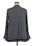 MICHAEL Michael Kors Blue Long Sleeve Blouse Size 2X - photo 2