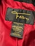 Fabio 100% Wool Black Gray Wool Coat Size S - photo 6